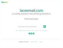 Tablet Screenshot of laceemail.com